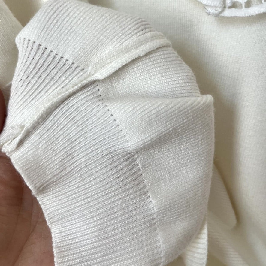 Lace Knitted Cardigan Blouse