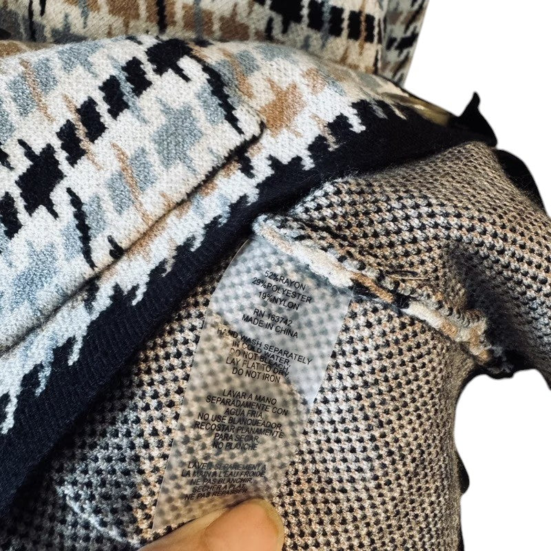 TAHARI Checkered Sweater