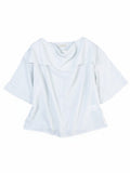 Samansa Mos2 Collared Stripe Blouse