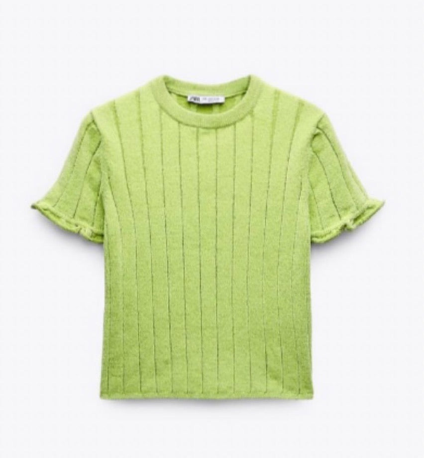 Lime Green Short Sleeve T-Shirt