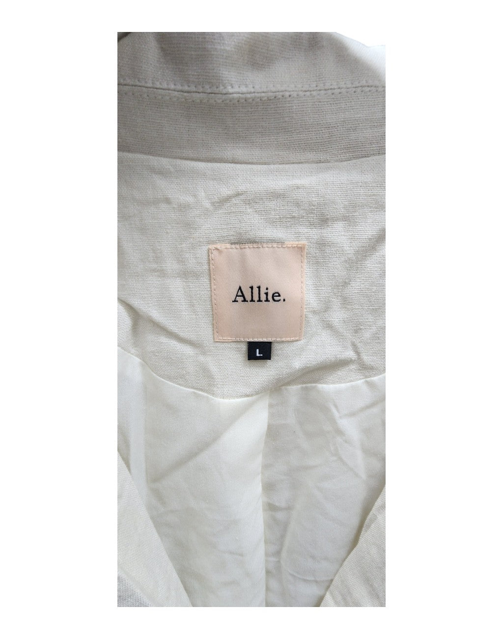 Allie White Blazer