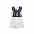 Bread n Butter White & Navy Dress