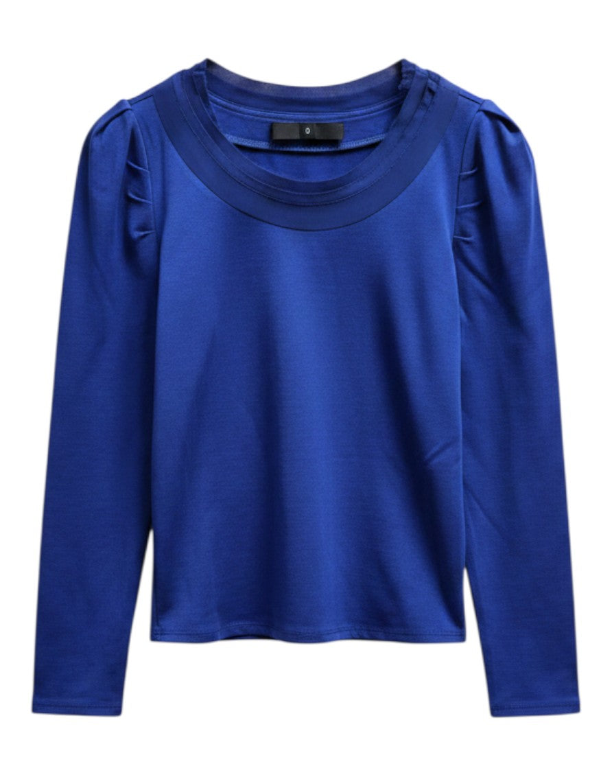 Bread n Butter City Purple Puff Sleeve Blouse