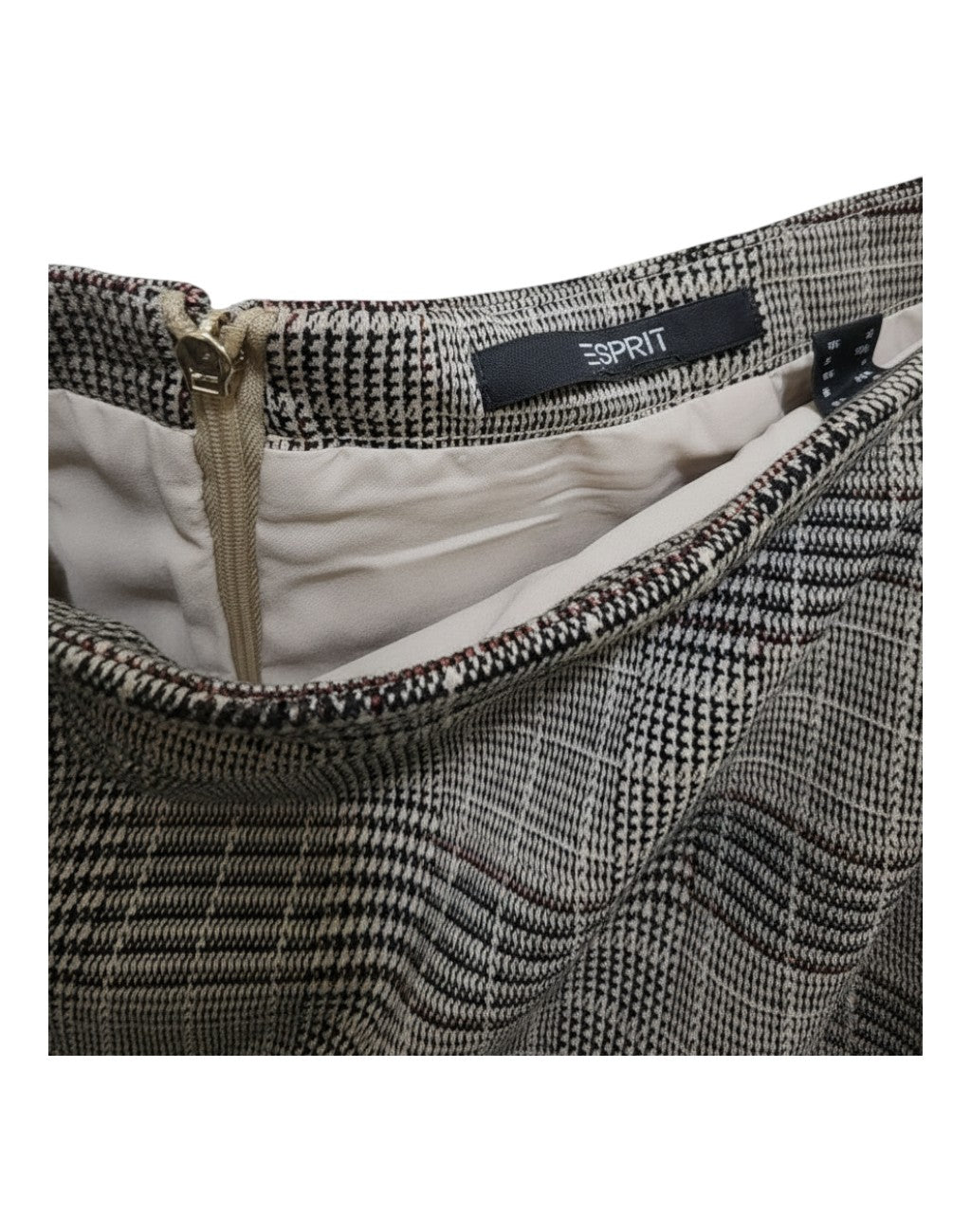 ESPRIT Checkered Skirt