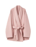 Pink Woolen Coat