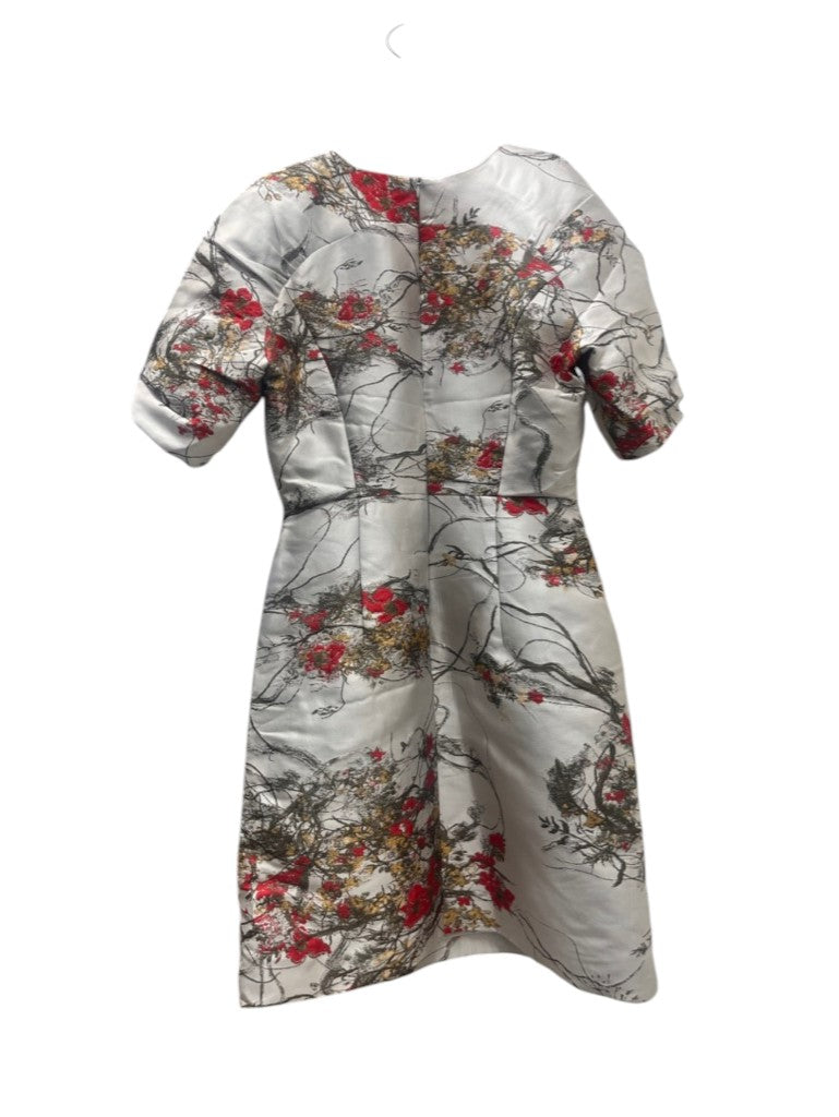 Munthe Embroidered Cocktail Midi Dress