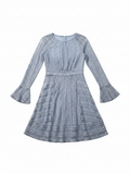 Bell Sleeve Lace Dress