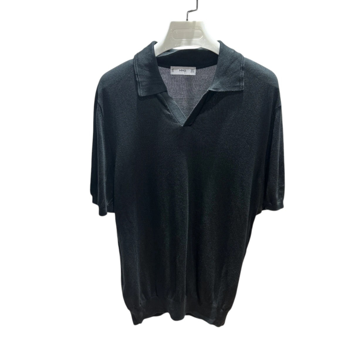 Mango Men's Knitted Polo Top