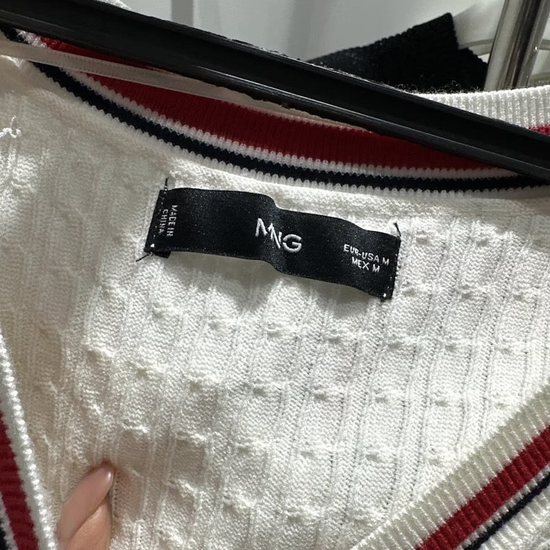 Mango Buttoned Cardigan