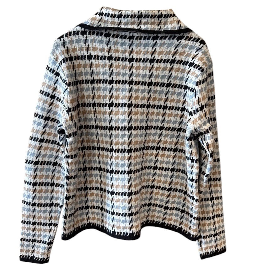 TAHARI Checkered Sweater