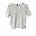Divided H&M Pearl Beaded Blouse