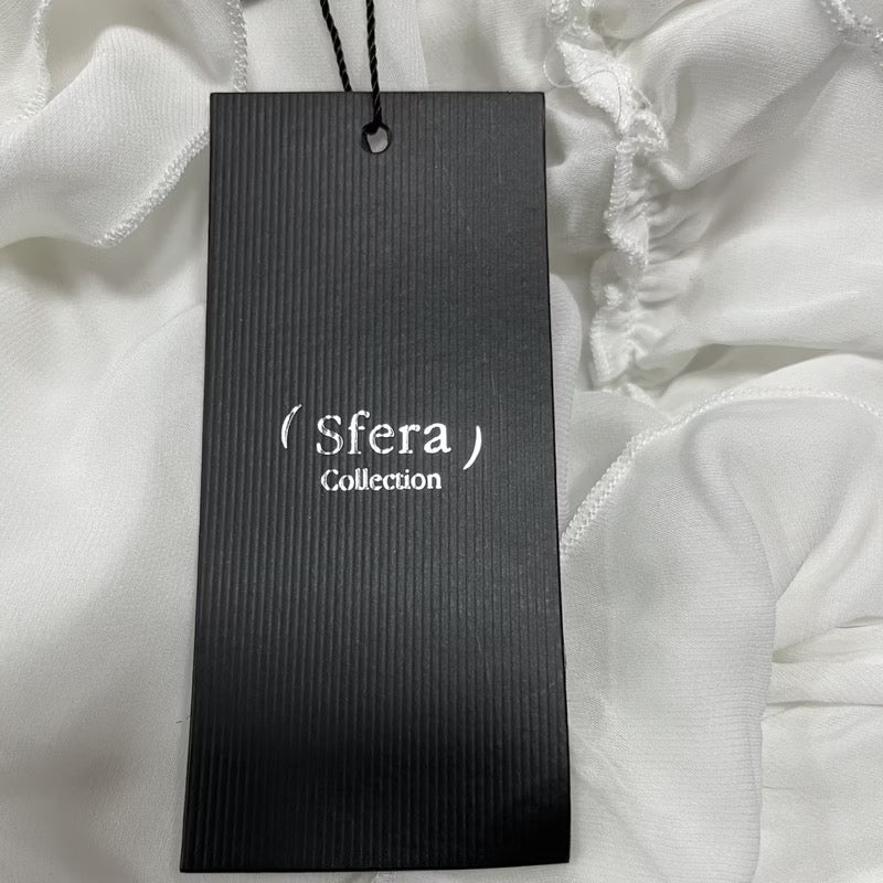 Sfera Chiffon Ruffled Sleeveless Dress