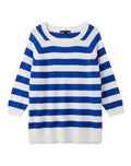 Forever 21 Blue & White Sweater