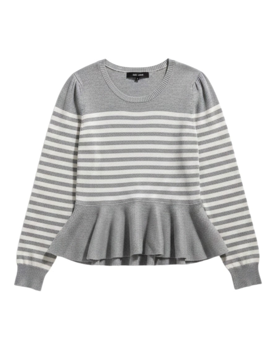 Chloe + Jasmine Striped Knitted Sweater