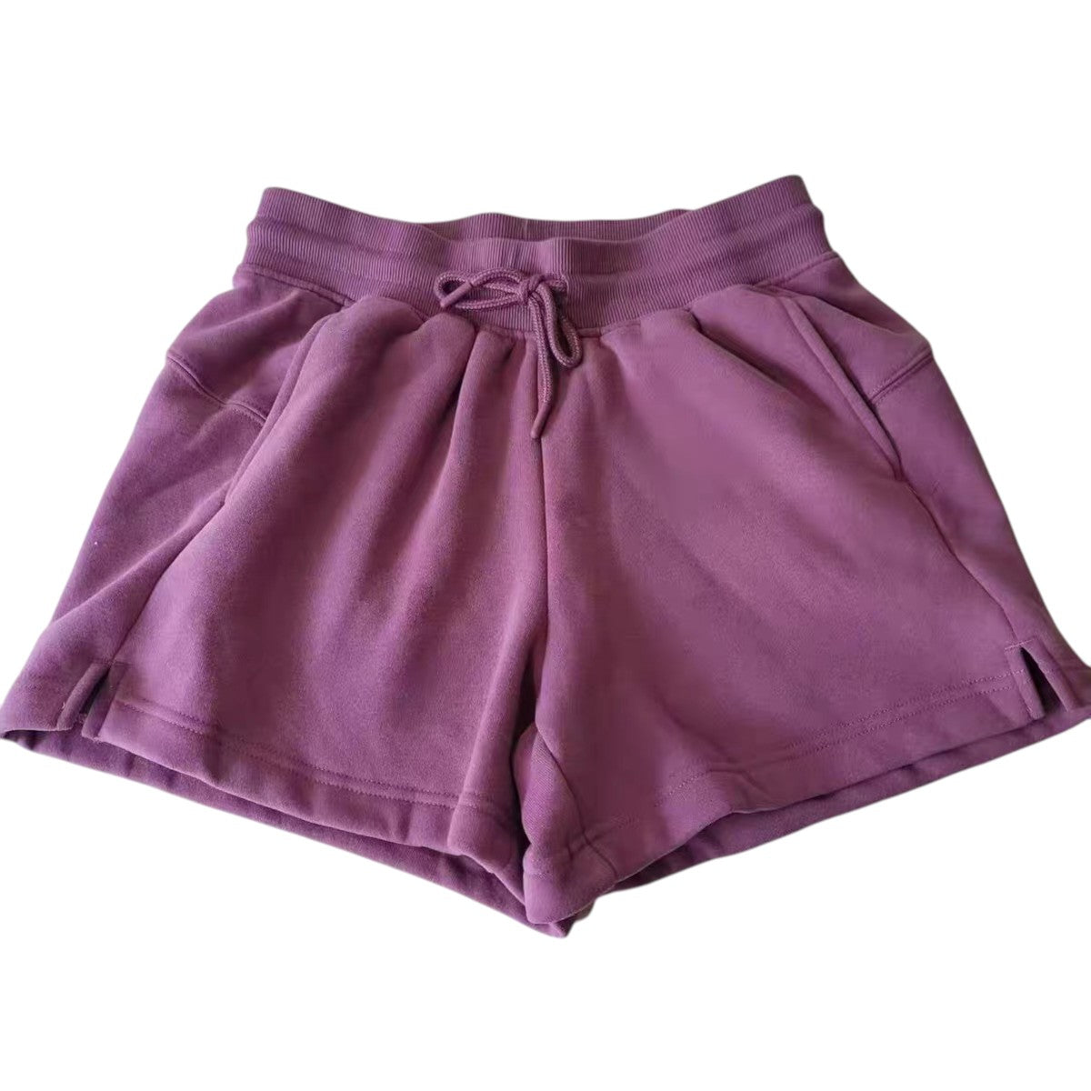 Forever 21 Purple-Pink Cotton Shorts