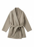 Khaki Woolen Coat