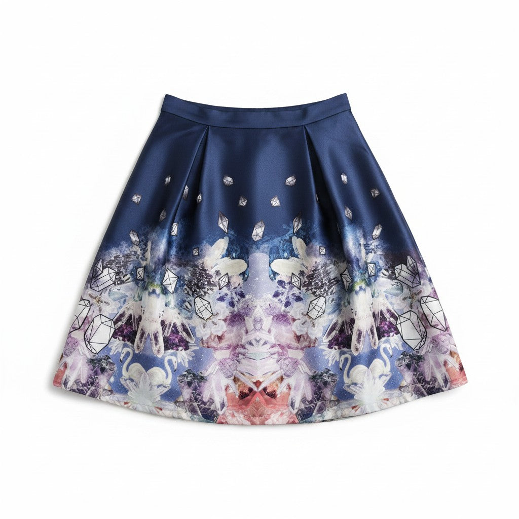 Bread n Butter Satin Pleated Skirt