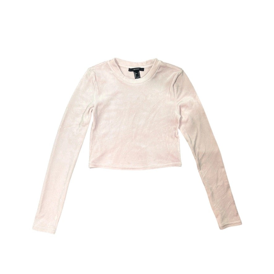 Forever 21 Peach Long Sleeve T-Shirt