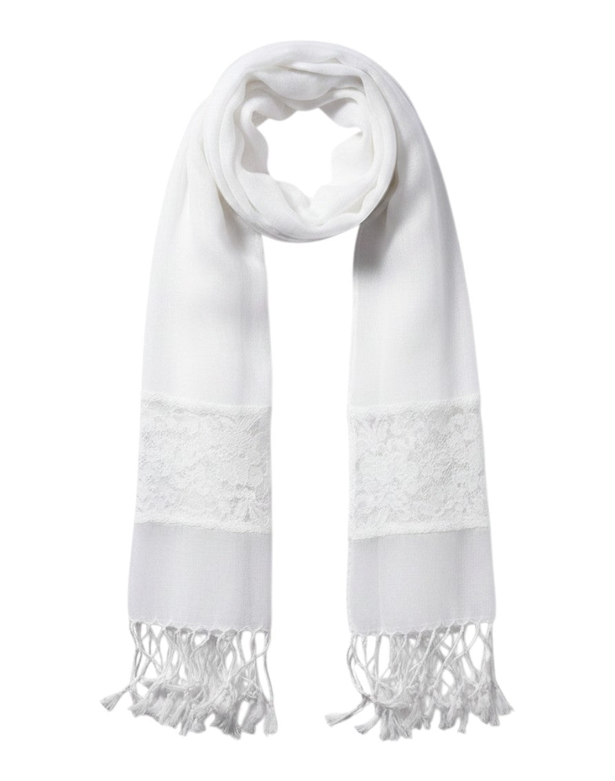 H&M White Scarf