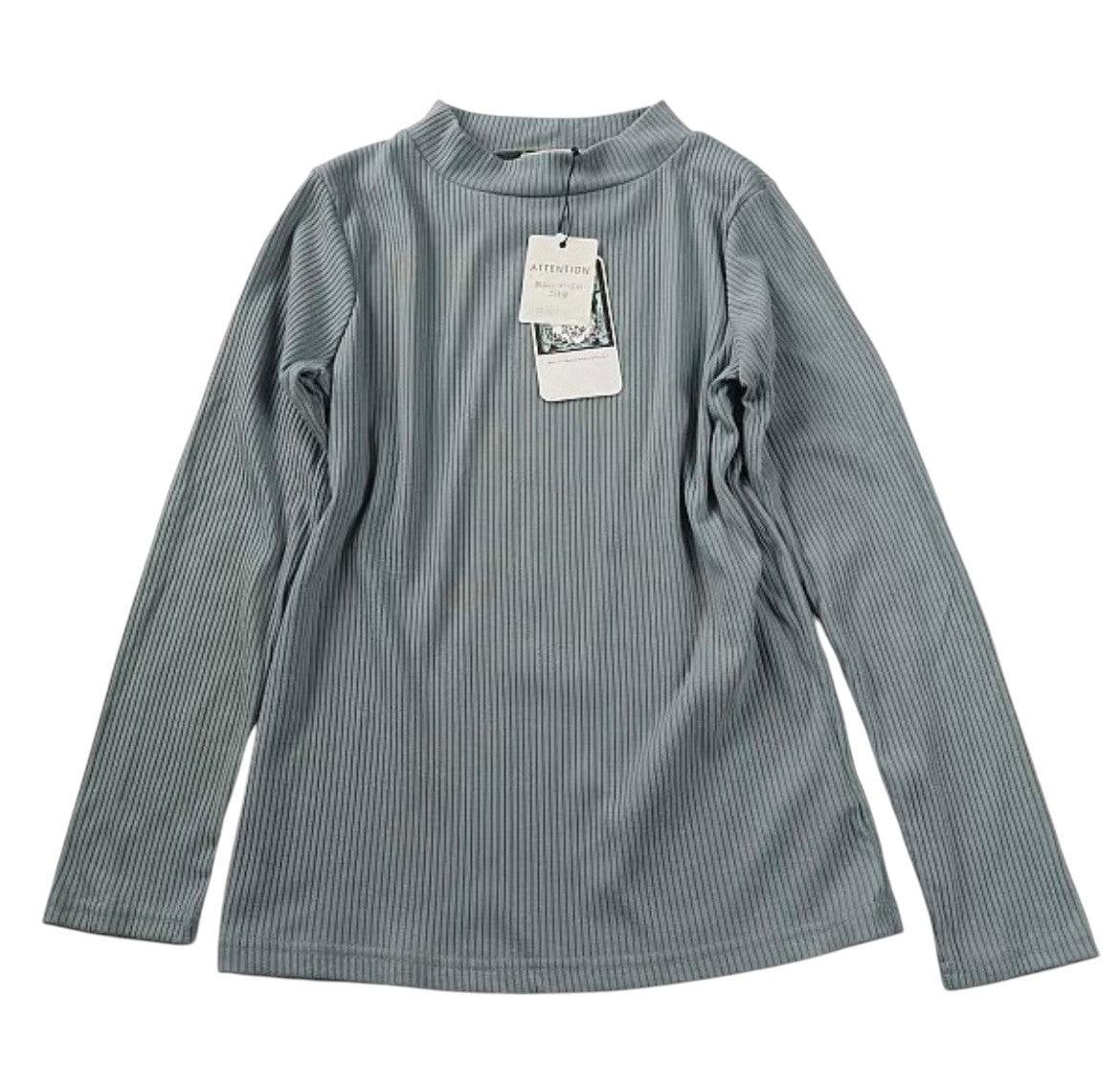 SHOO・LA・RUE Round Neck Long Sleeve Top