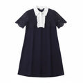 Claudie Pierlot Bi-material Lace Shift Dress