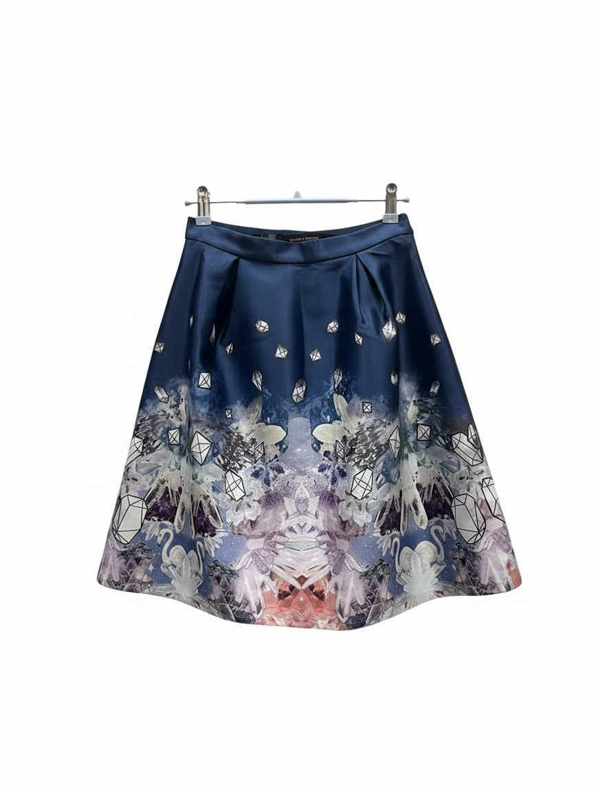 Bread n Butter Satin Pleated Skirt