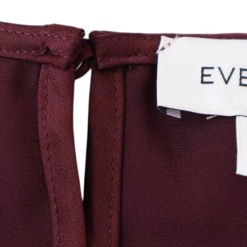Evereve Maroon Blouse