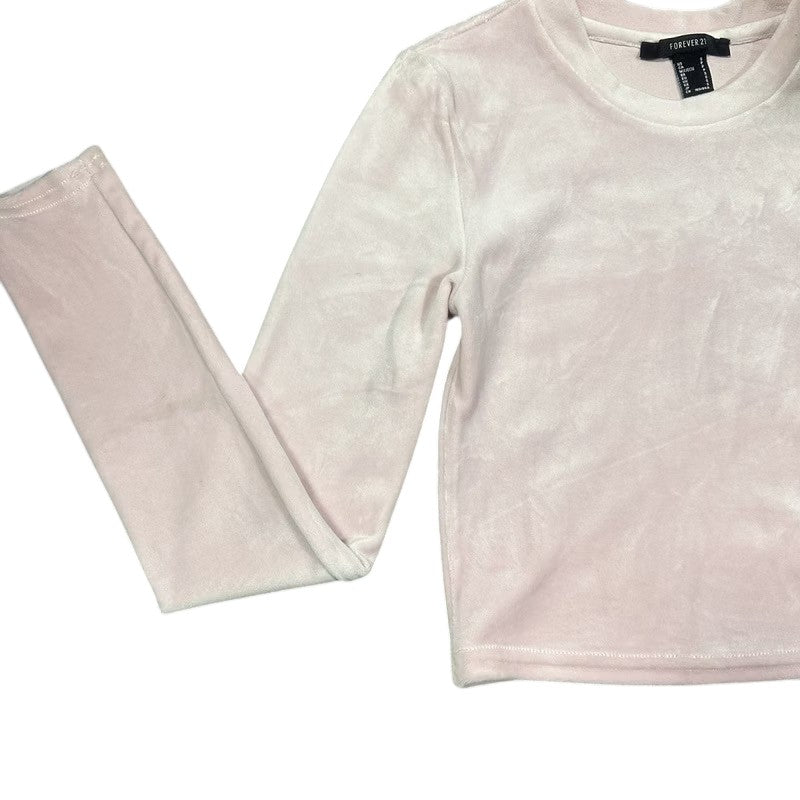 Forever 21 Peach Long Sleeve T-Shirt