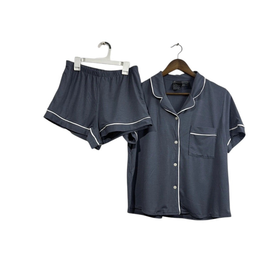 Summer Navy Nightwear Set