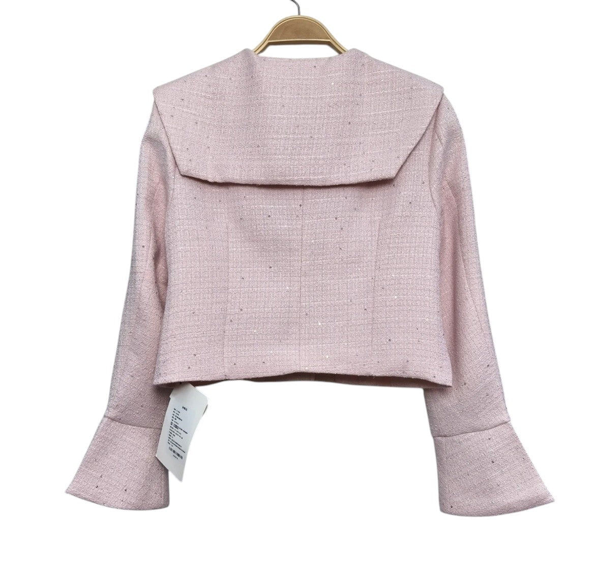 LA Vague Flair Collared Jacket